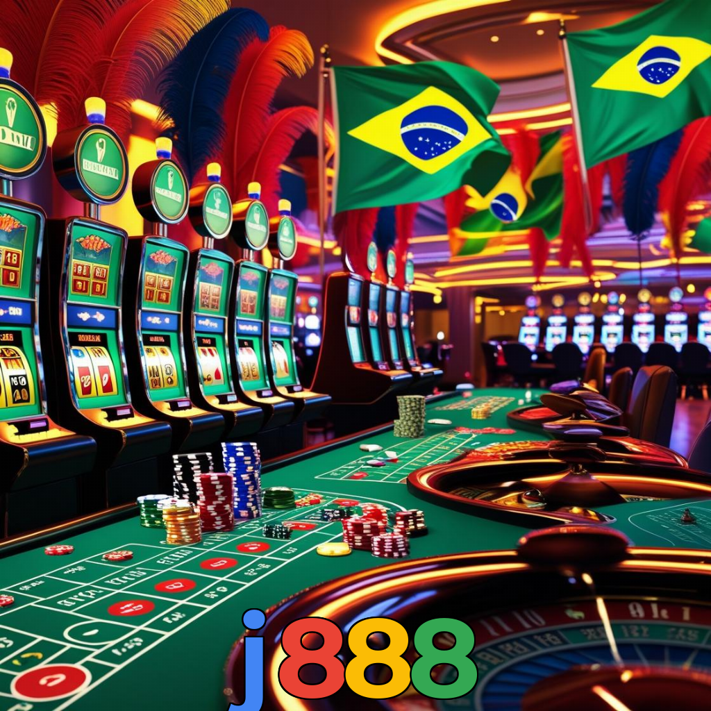 j888: A emoção de ganhar grandes prêmios começa no melhor cassino online do Brasil!